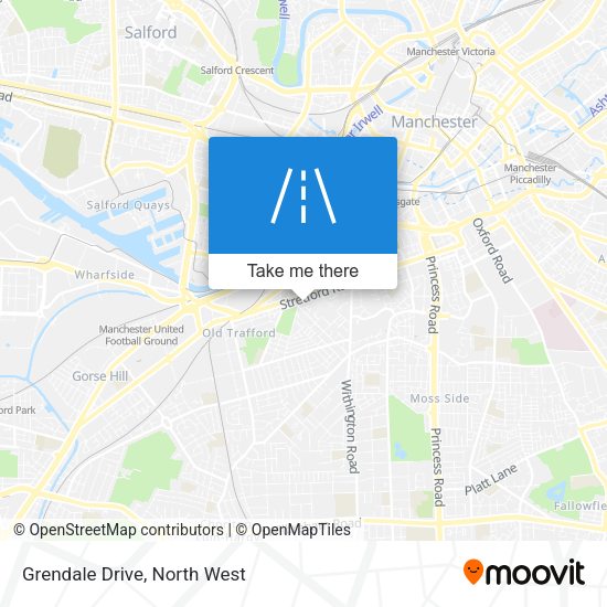 Grendale Drive map