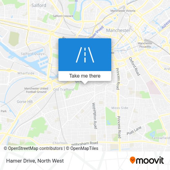 Hamer Drive map