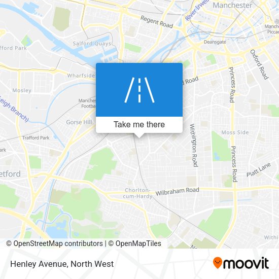 Henley Avenue map