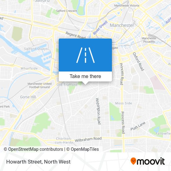 Howarth Street map