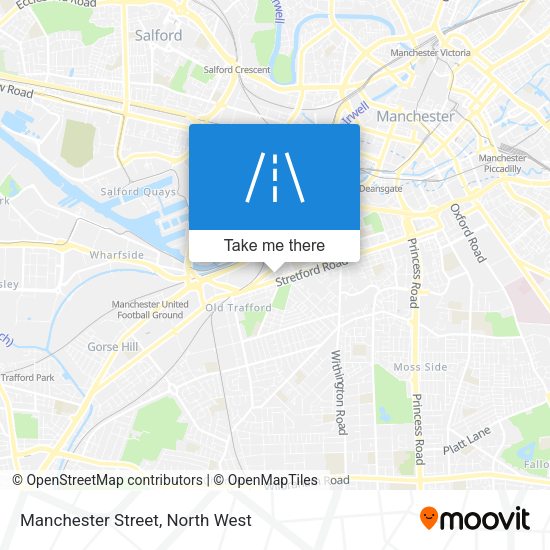 Manchester Street map