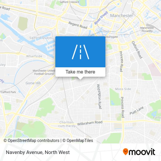 Navenby Avenue map