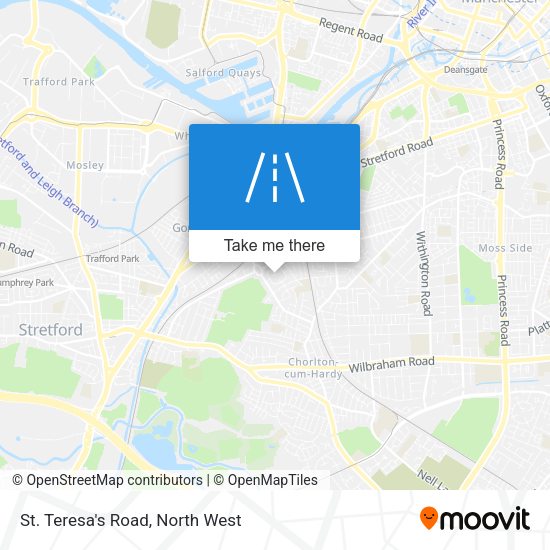 St. Teresa's Road map
