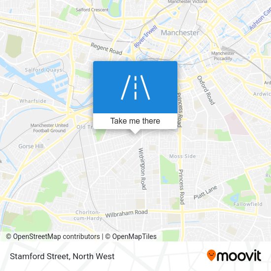 Stamford Street map