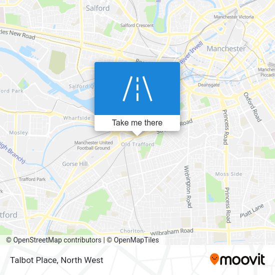 Talbot Place map