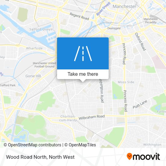 Wood Road North map