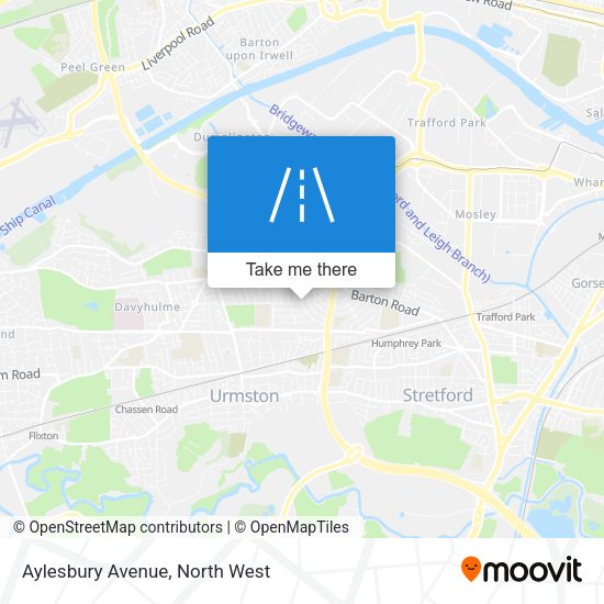 Aylesbury Avenue map