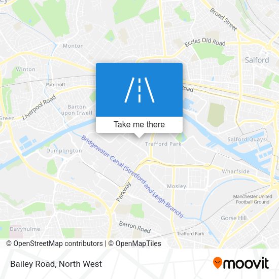 Bailey Road map