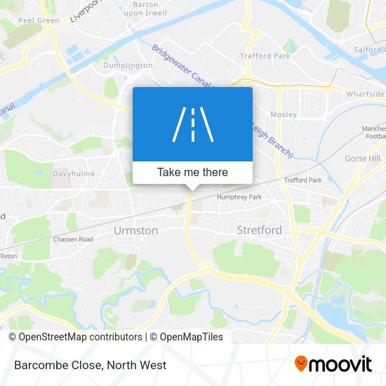 Barcombe Close map