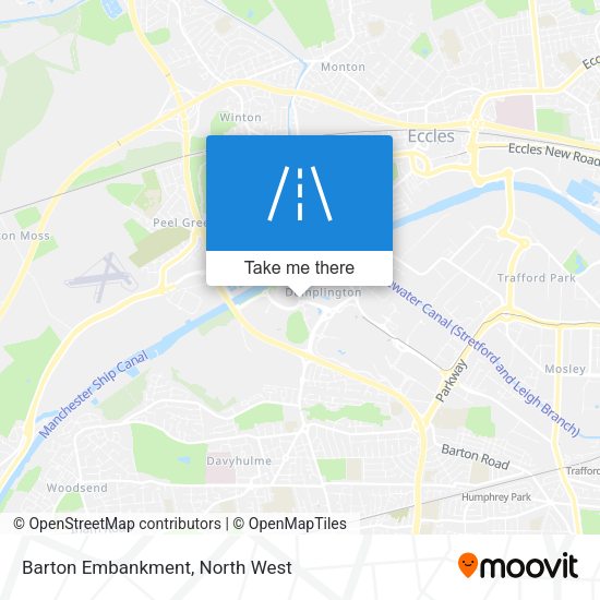 Barton Embankment map
