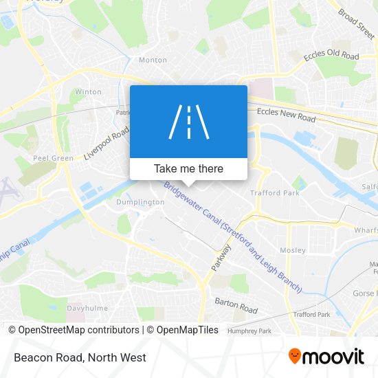 Beacon Road map