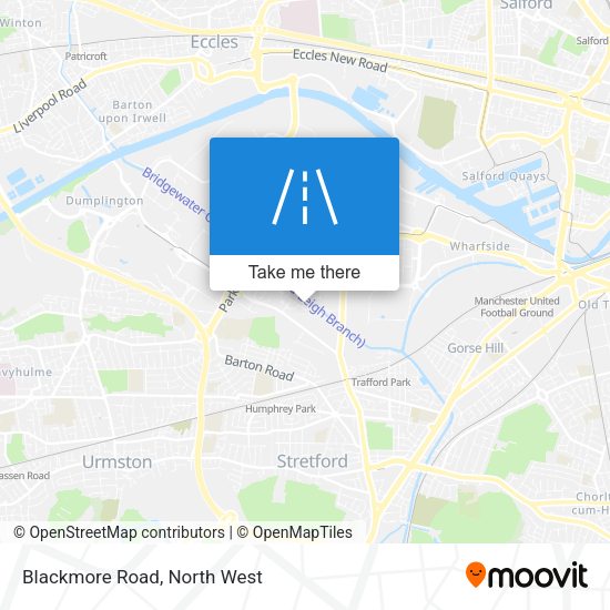 Blackmore Road map