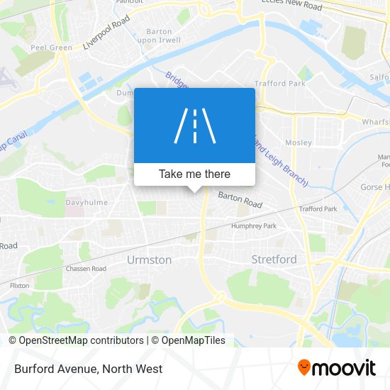 Burford Avenue map