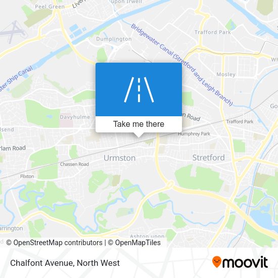 Chalfont Avenue map