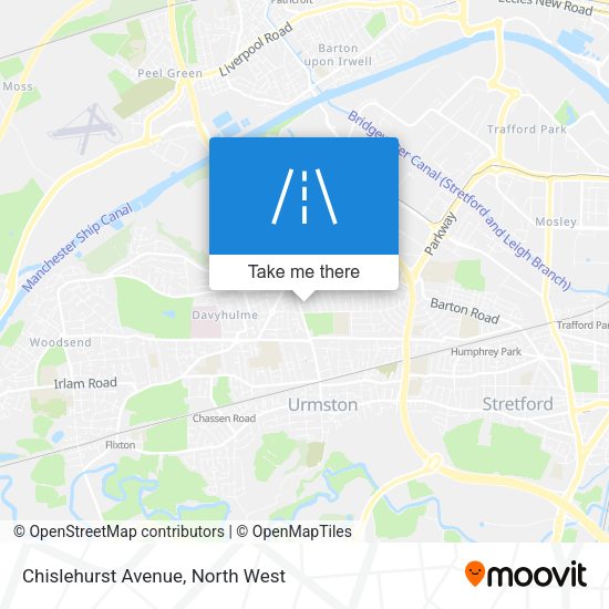 Chislehurst Avenue map