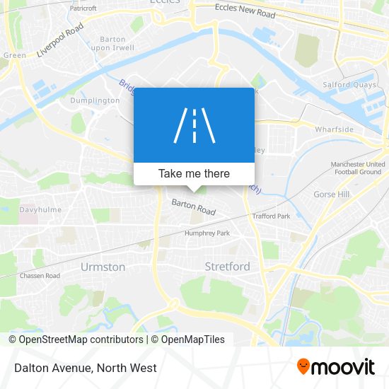 Dalton Avenue map