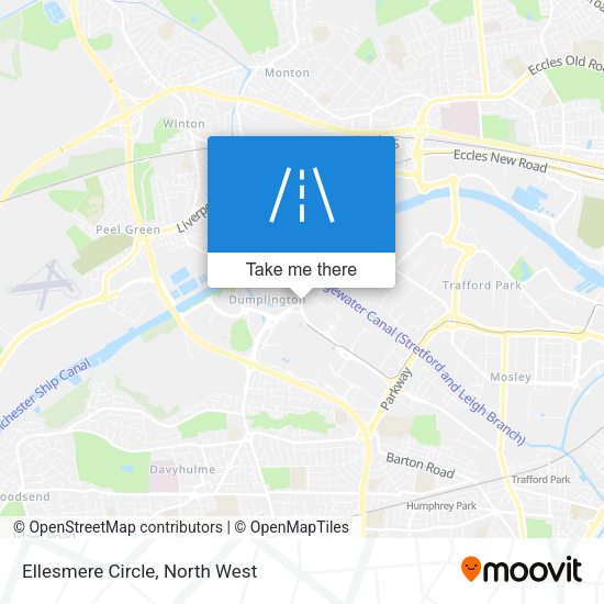 Ellesmere Circle map