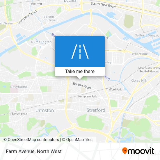 Farm Avenue map