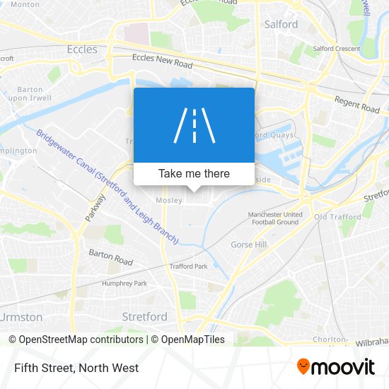 Fifth Street map