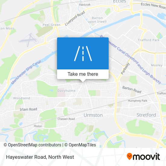 Hayeswater Road map