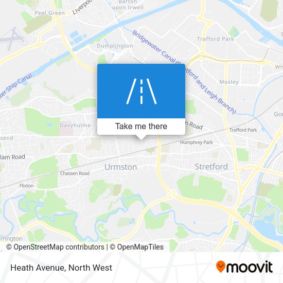 Heath Avenue map