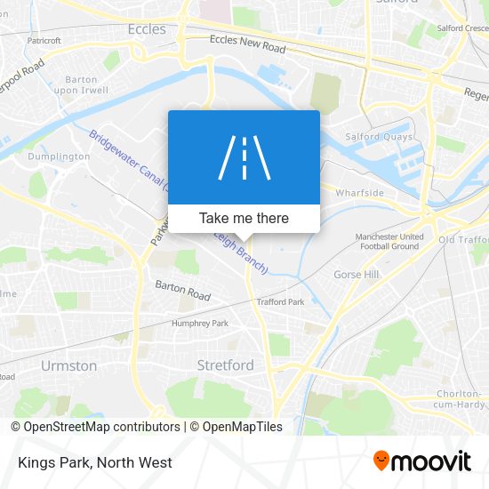 Kings Park map