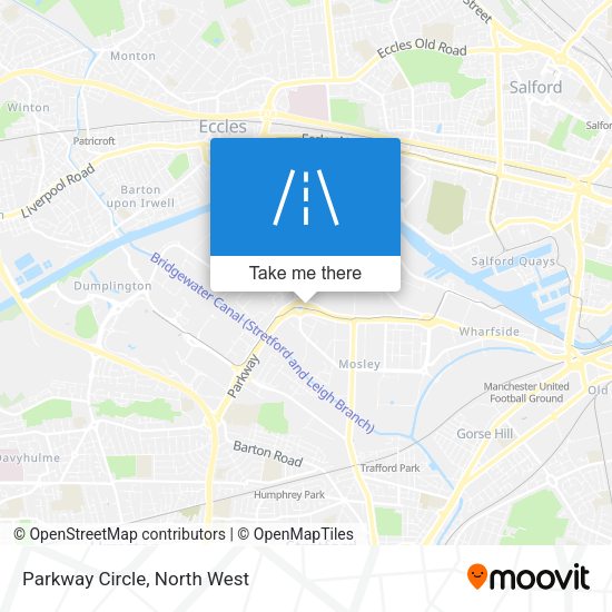 Parkway Circle map