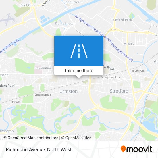 Richmond Avenue map