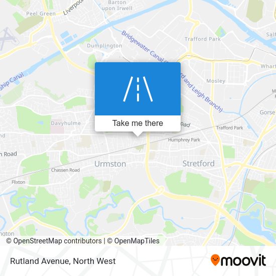 Rutland Avenue map