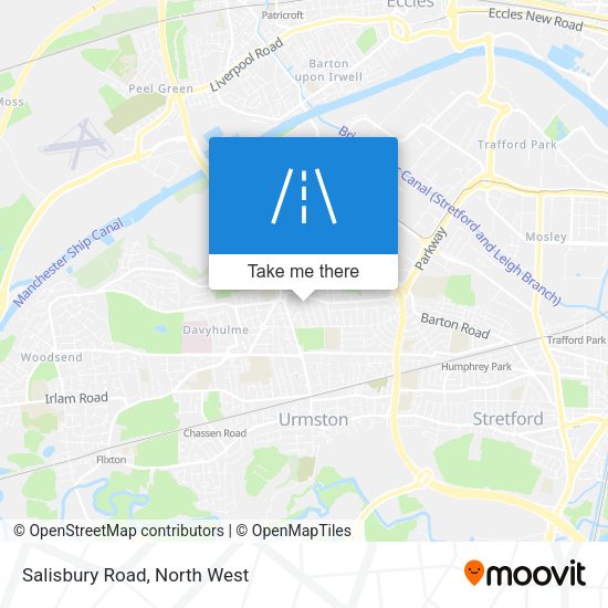 Salisbury Road map