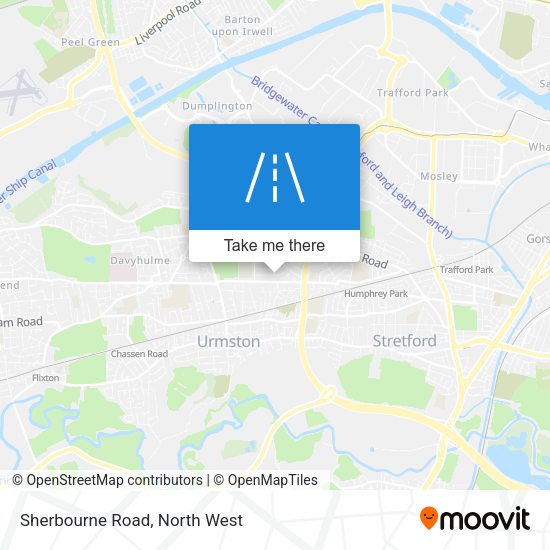 Sherbourne Road map