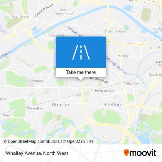 Whalley Avenue map