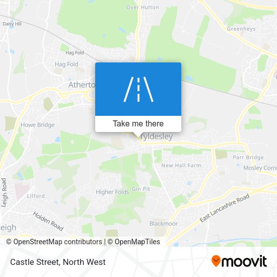 Castle Street map