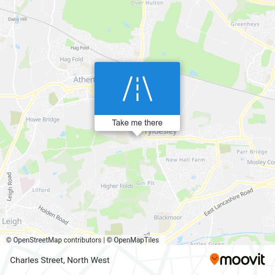 Charles Street map