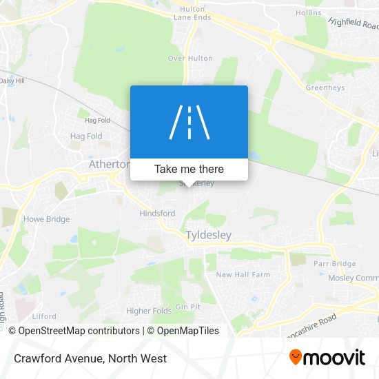 Crawford Avenue map