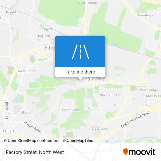 Factory Street map