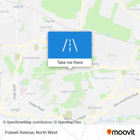 Fulwell Avenue map