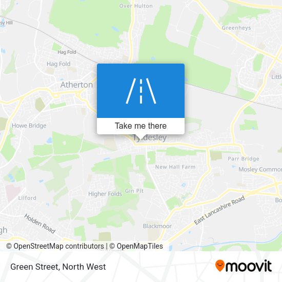 Green Street map