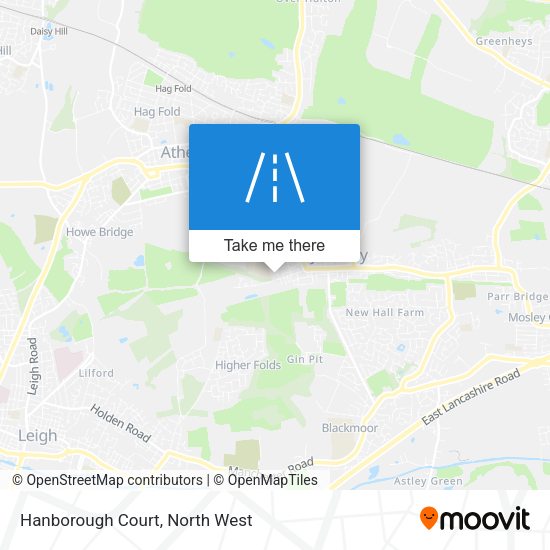 Hanborough Court map