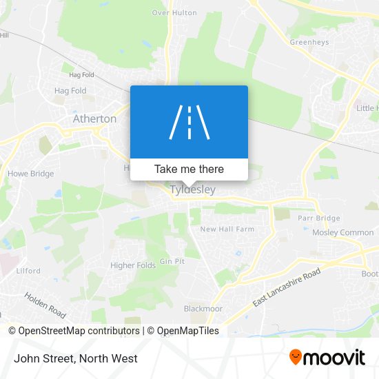 John Street map
