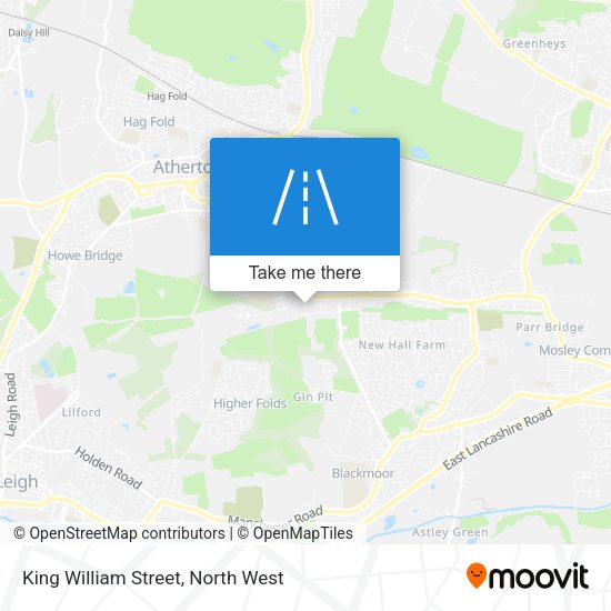 King William Street map