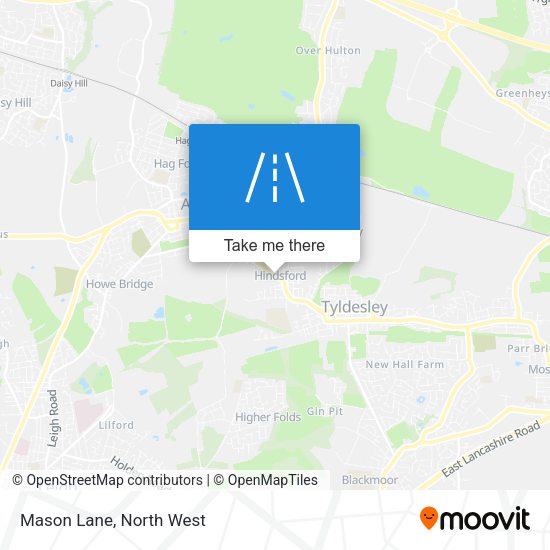 Mason Lane map