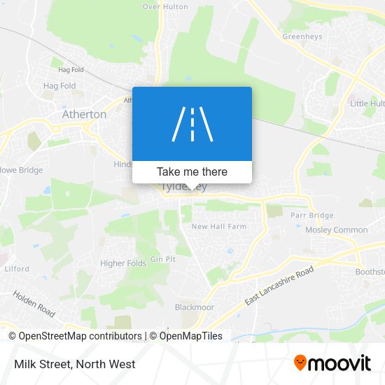 Milk Street map