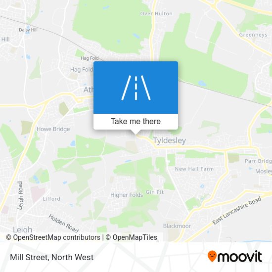 Mill Street map