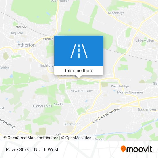 Rowe Street map
