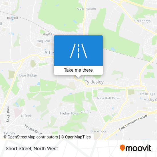 Short Street map