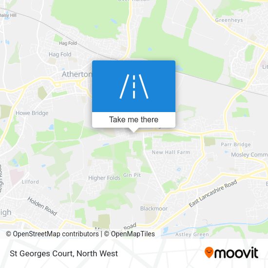 St Georges Court map