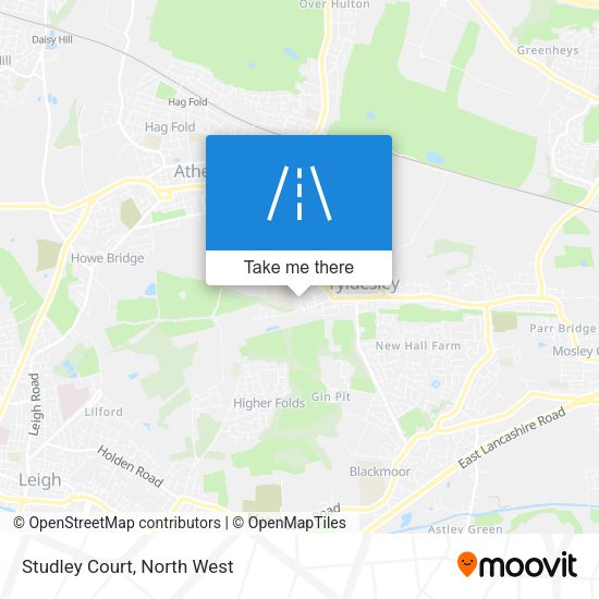 Studley Court map