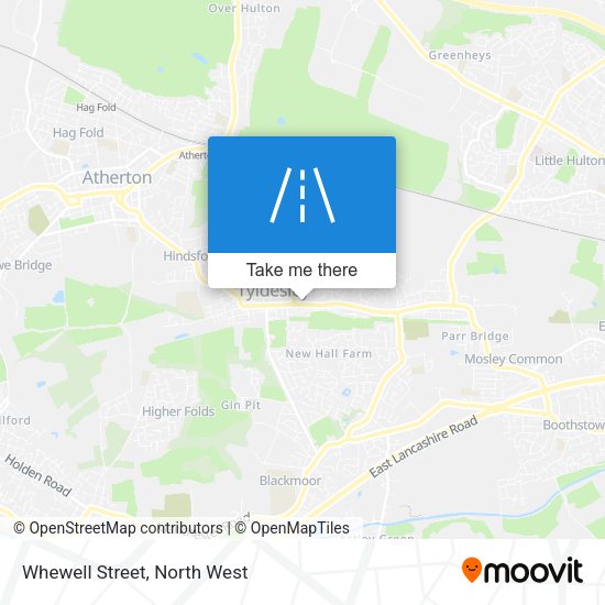 Whewell Street map