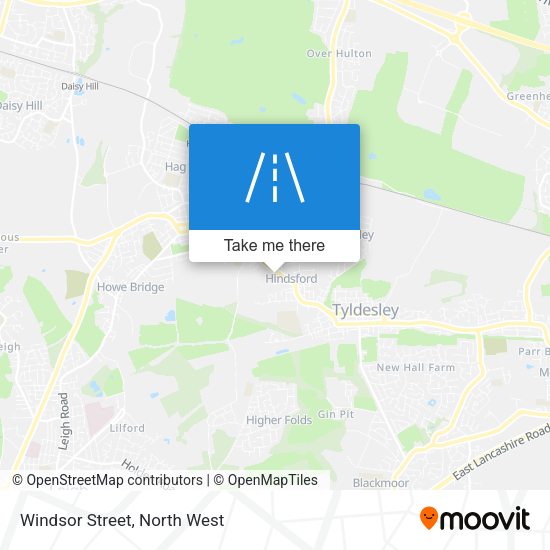 Windsor Street map